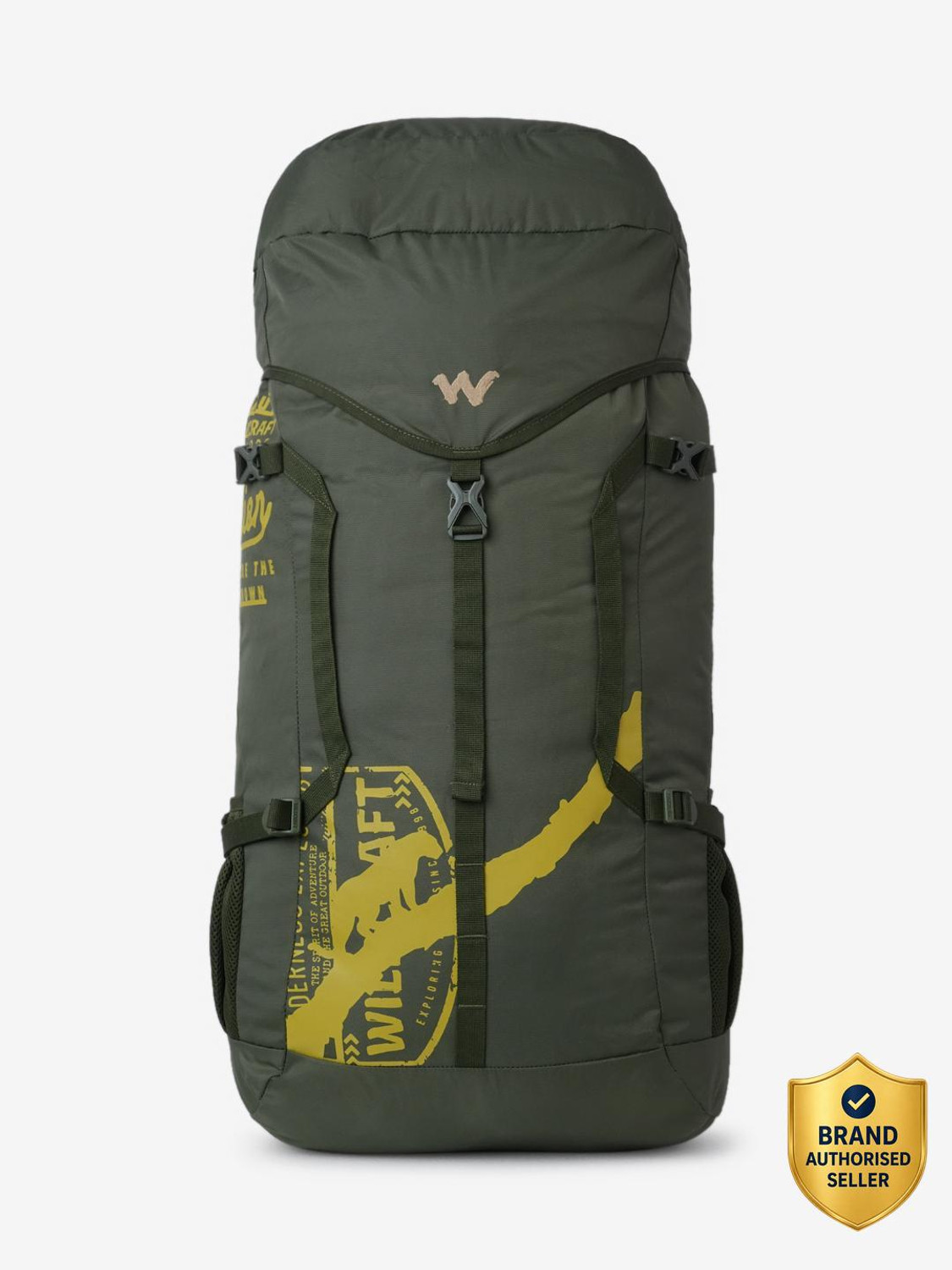 Image of Wildcraft Expedition RSK 45 Rucksack - 45 L (Grey)