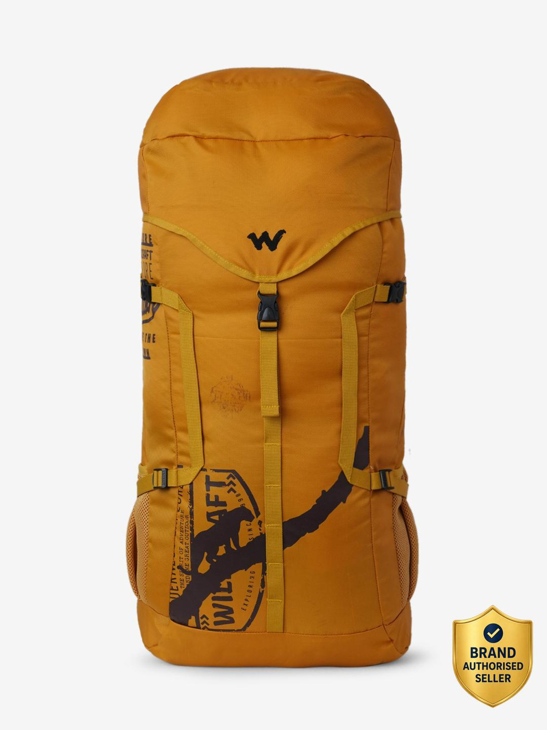 Image of Wildcraft Expedition RSK 45 Rucksack - 45 L (Grey)