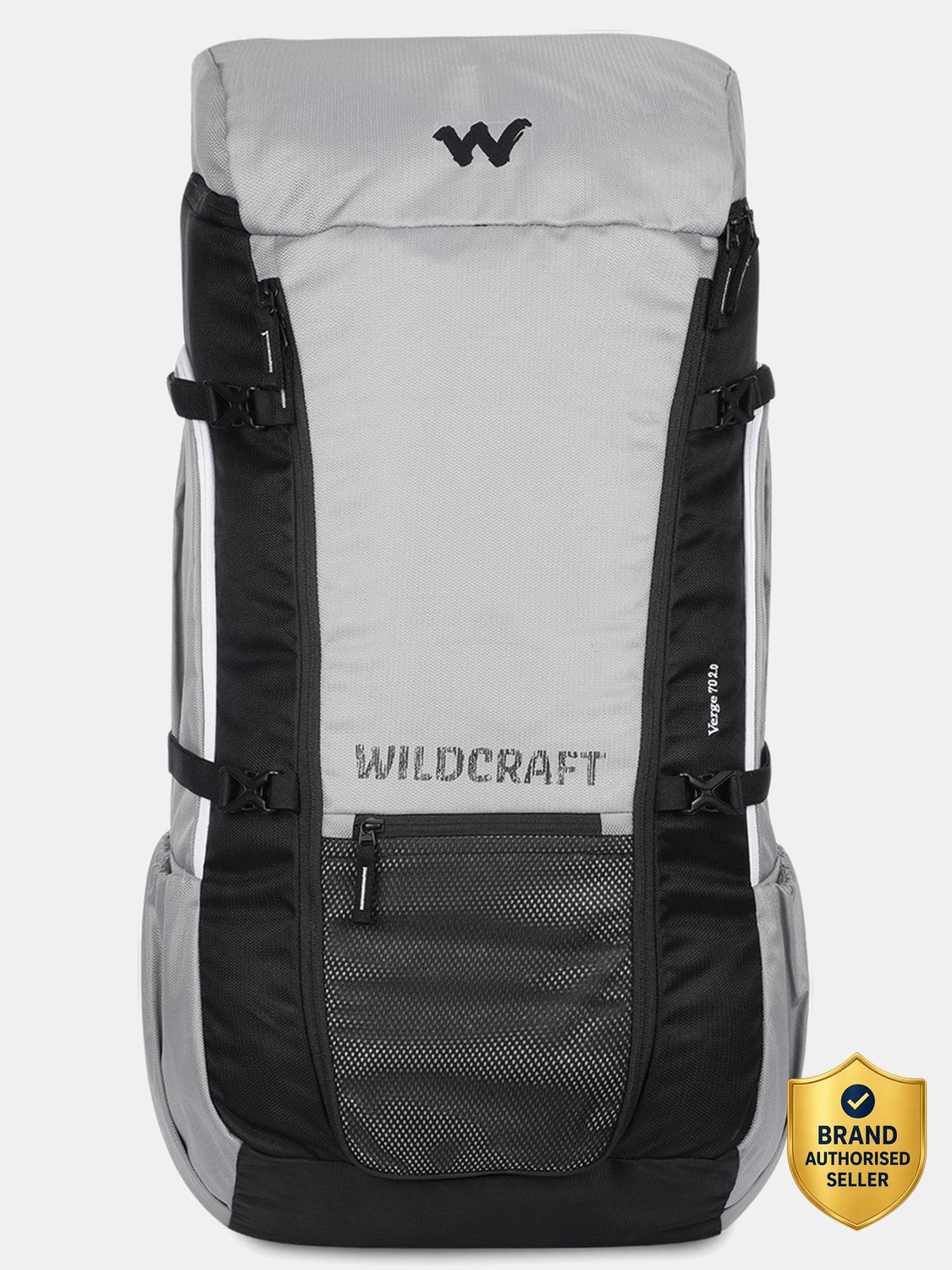 Image of Wildcraft Expedition RSK 45 Rucksack - 45 L (Grey)