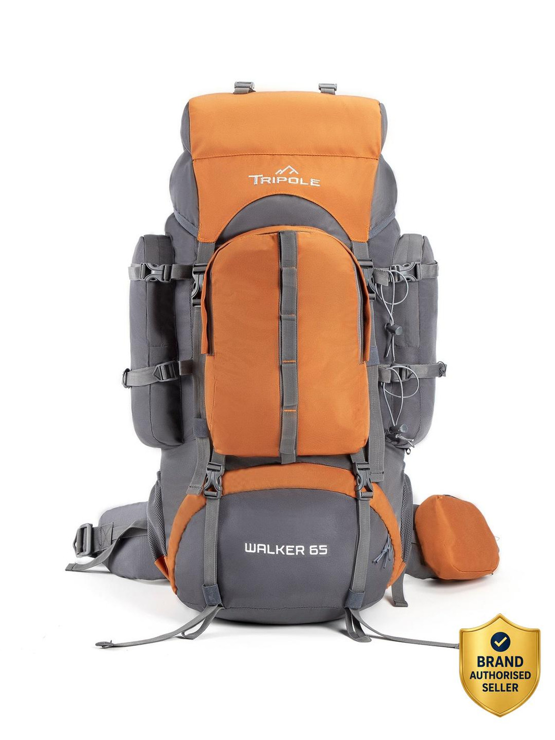 Tripole Walker Rucksack 65L Orange - Image 6