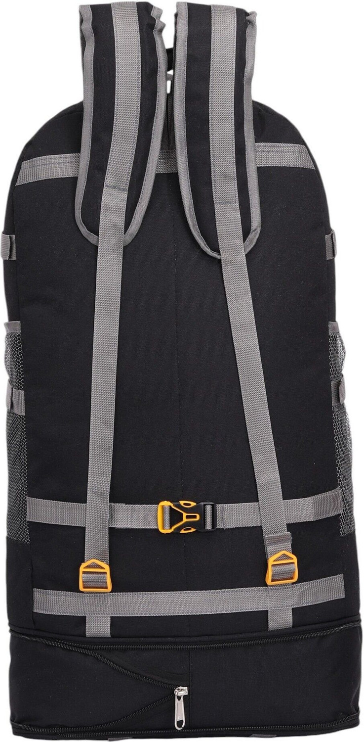 Image of Smartlook Travel for Outdoor Sport HikiIng bag blue Waterproof Backpack (BLACK, 70 L) Rucksack - 50 L (Black)