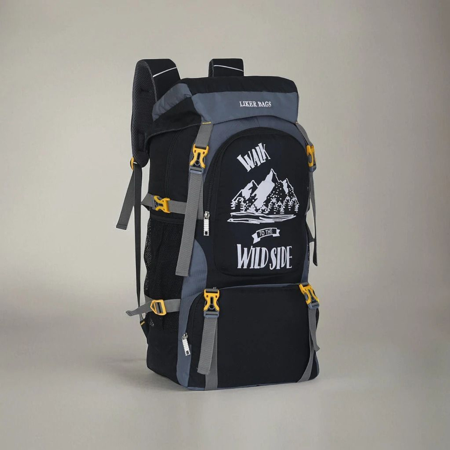 Image of MOUNT TRACK 80ltrLarge Waterproof Travel rucksack for Men & Women Rucksack - 80 L (Black)