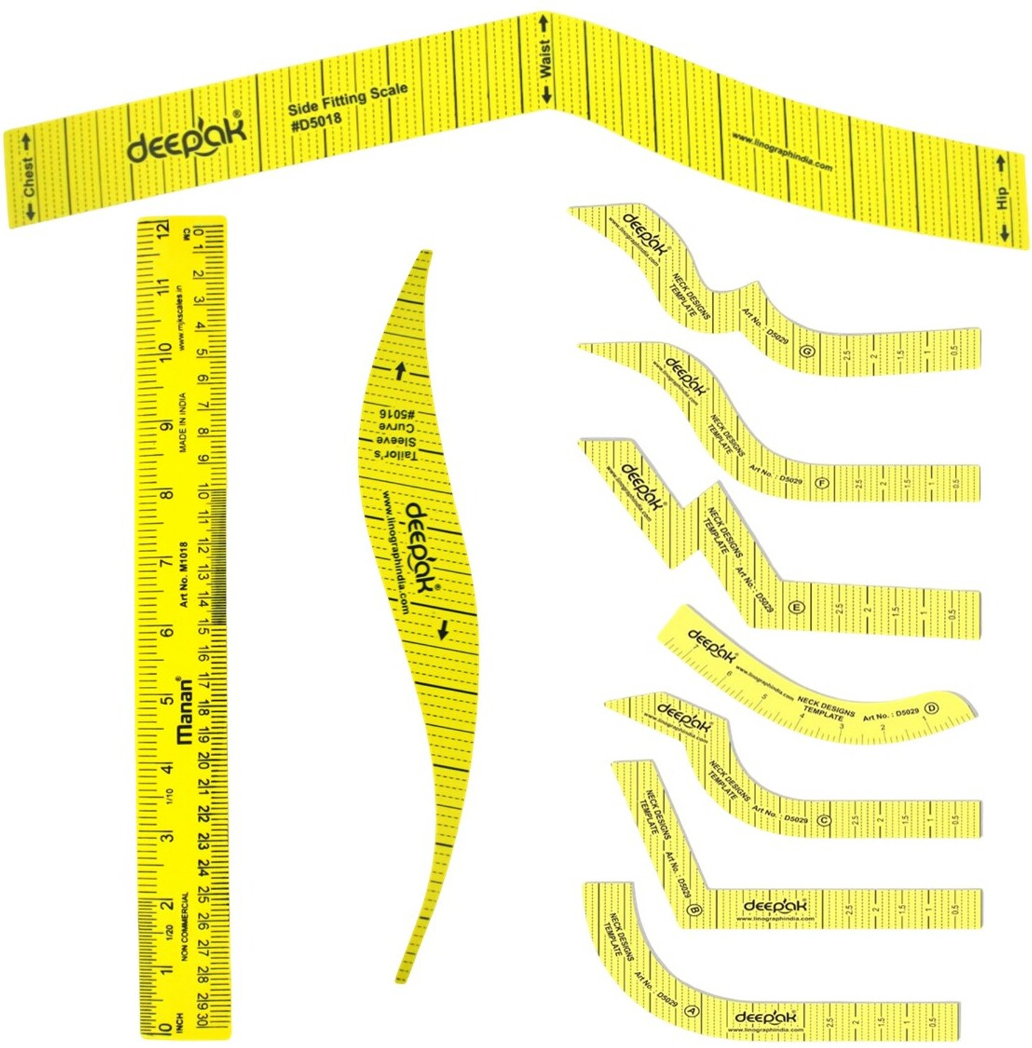 Image of Climberty Woodworking Ruler LRule Aluminum Alloy Marking Tool 45 90 Degree Laser Etched Ruler (Set of 1, Red)