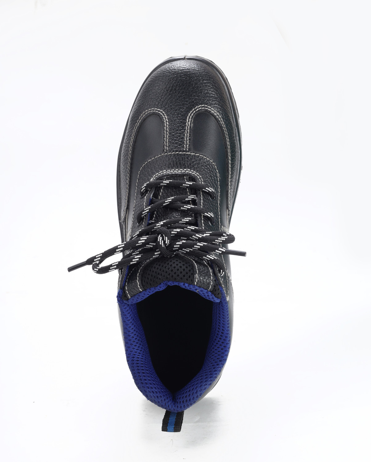 Image of Blackburn Steel Toe Leather Safety Shoe (Black, S1, Size 8)