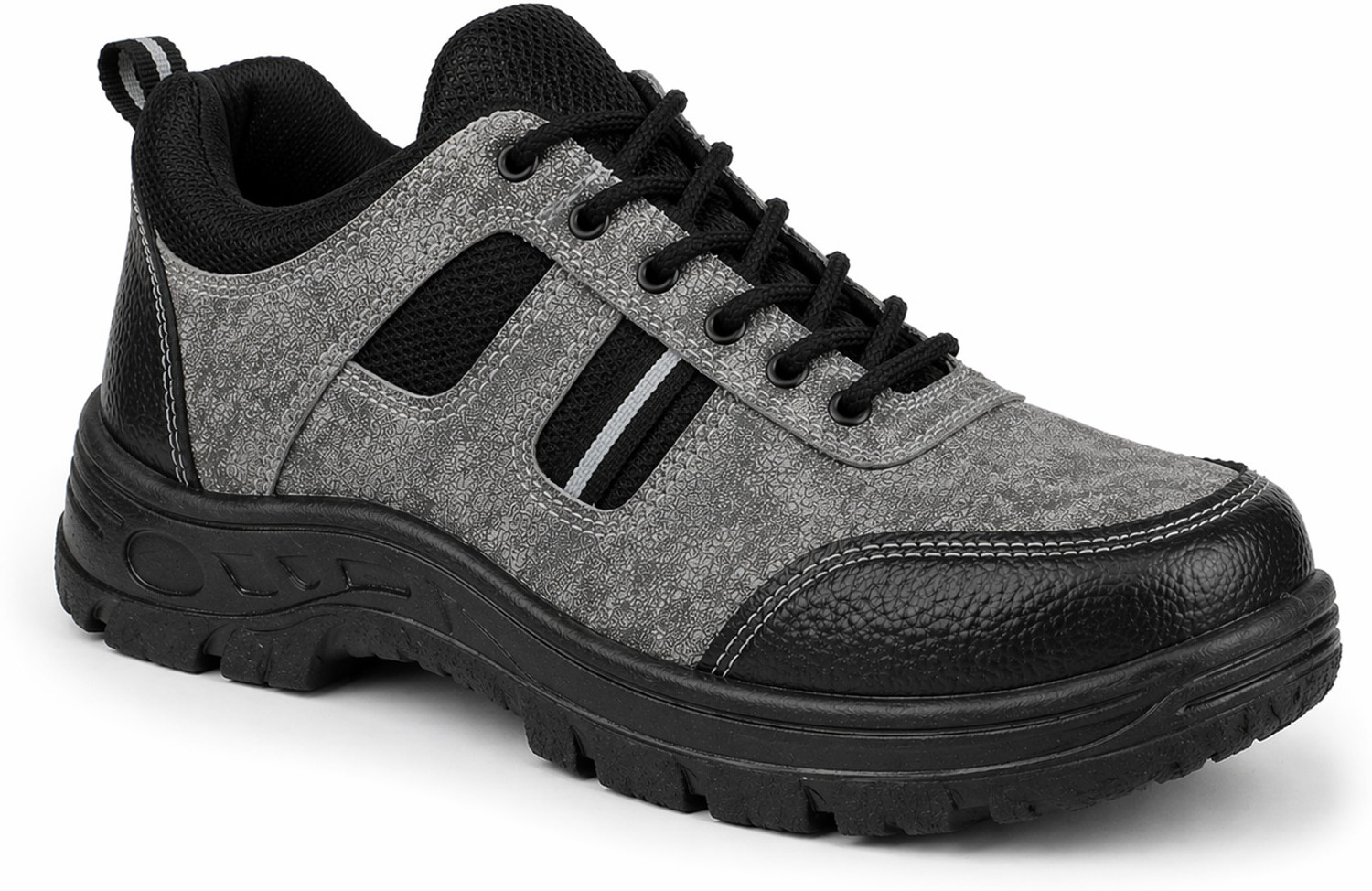 Image of SLT HUB Steel Toe Resin Safety Shoe (Black, S1, Size 6)