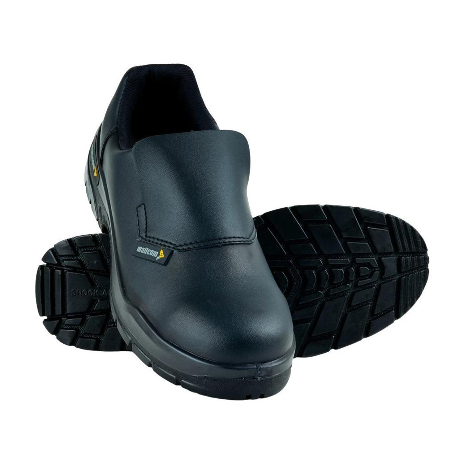 Image of Joker Steel Toe Leather Safety Shoe (Black, S1, Size 8)