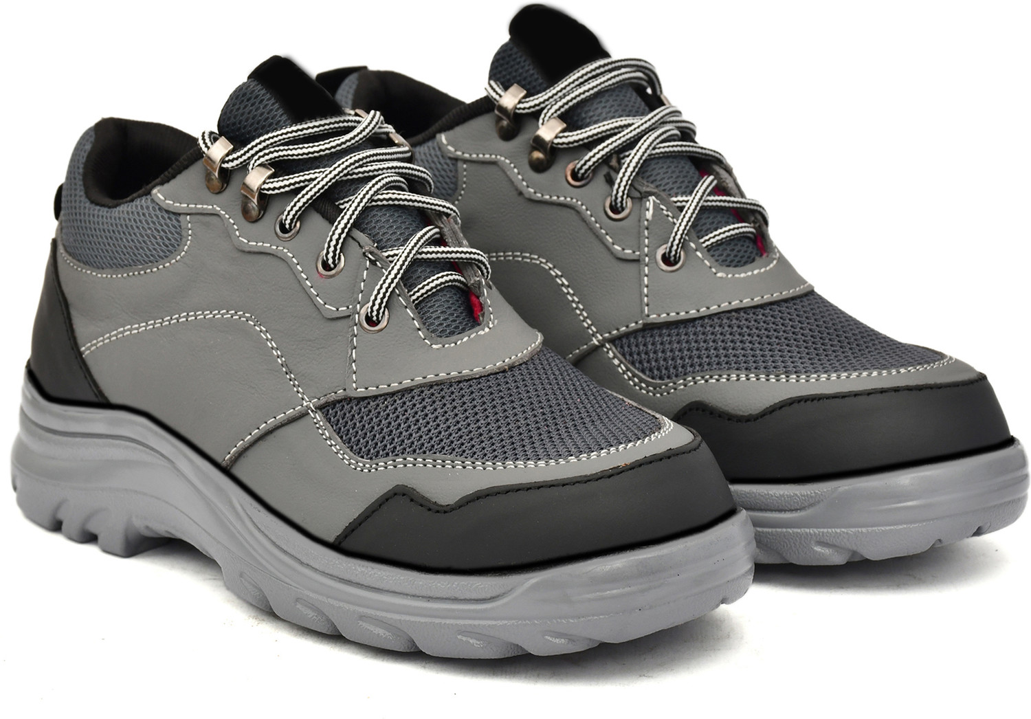 Image of FUEL Composite Toe Fabric Safety Shoe (Black, Grey, S1, Size 6)