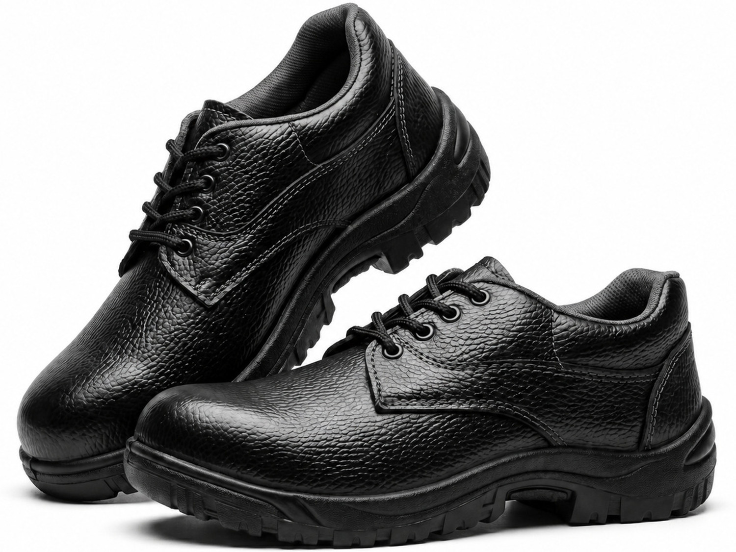 Image of SLT HUB Steel Toe Resin Safety Shoe (Black, S1, Size 6)