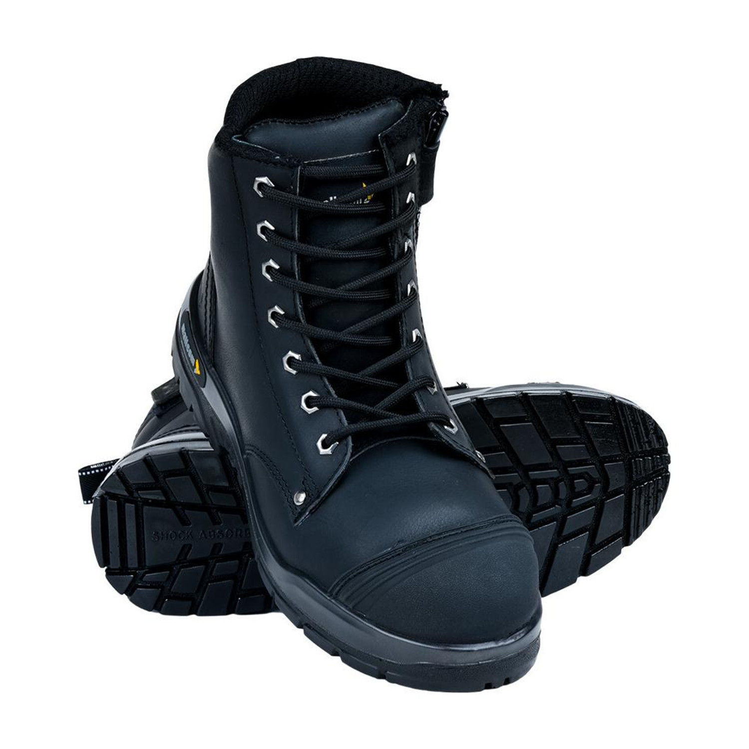 Image of Mallcom Steel Toe Nubuck Leather Safety Shoe (Khaki, S3, Size 10)