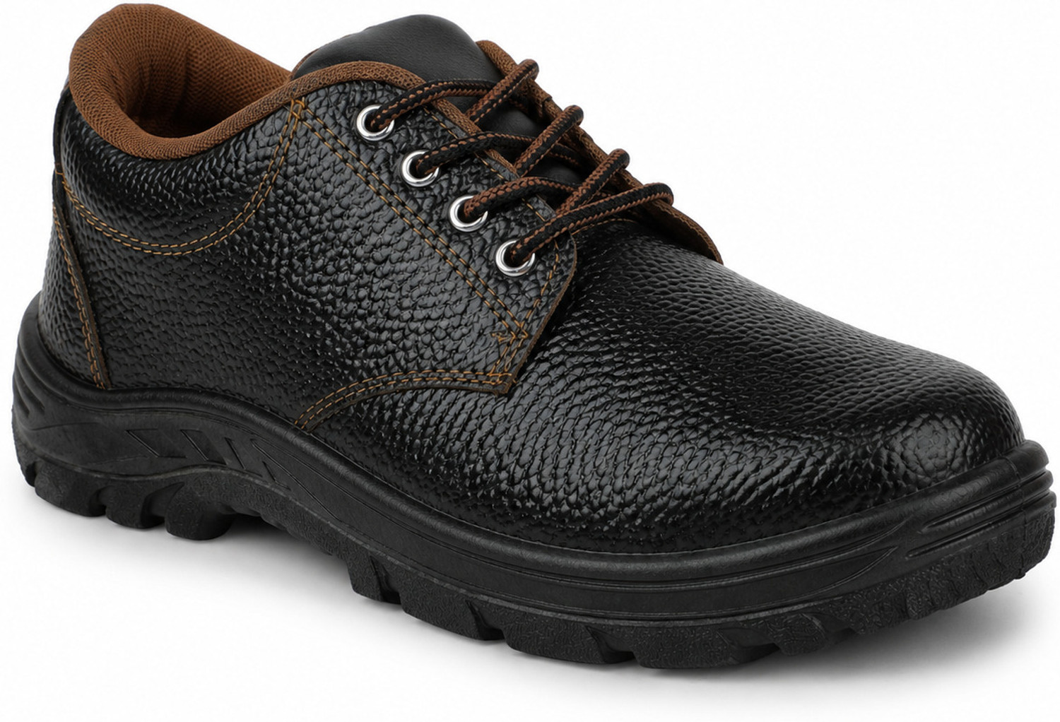 Image of SLT HUB Steel Toe Resin Safety Shoe (Black, S1, Size 6)