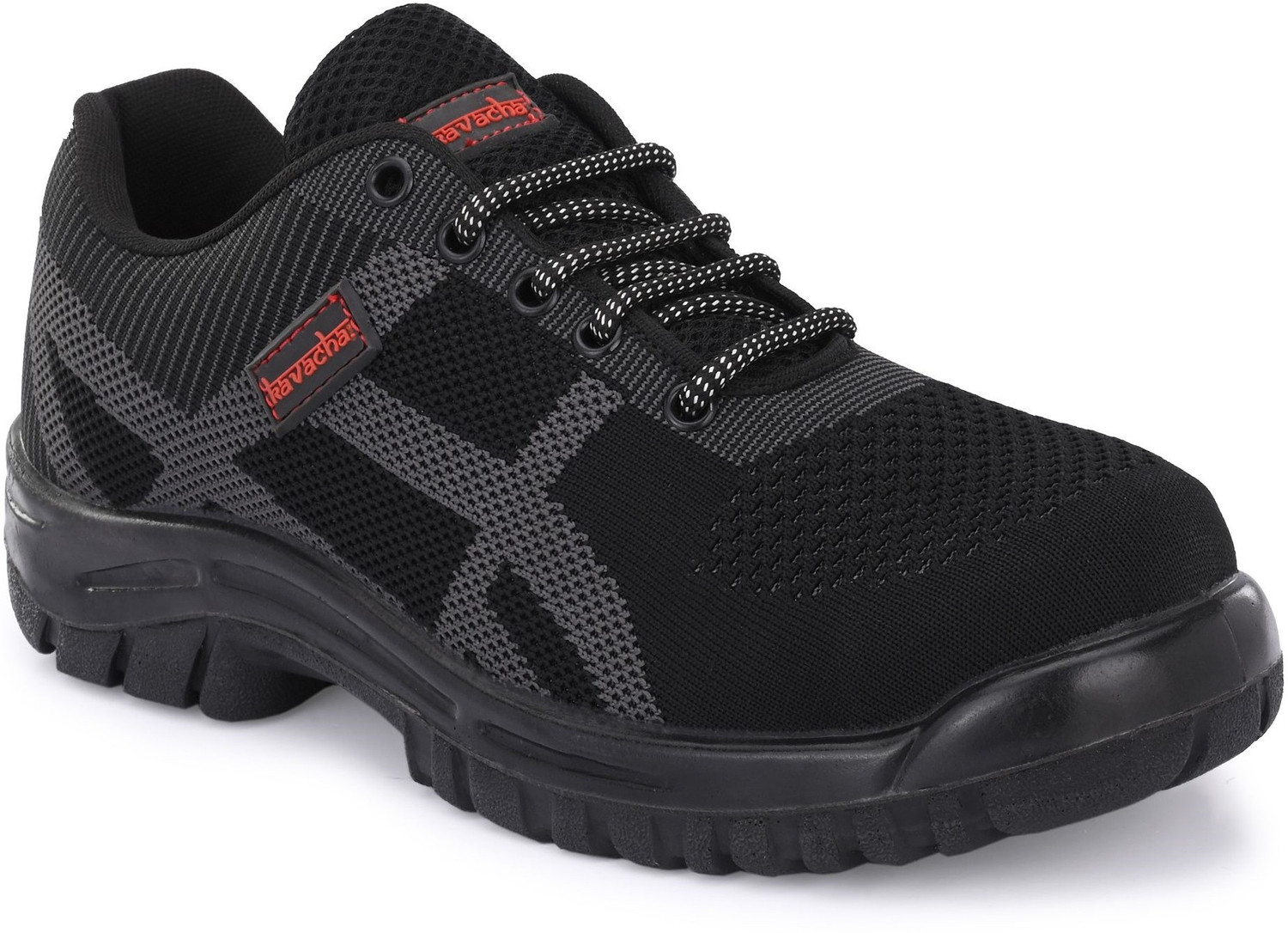 Image of Safety Jogger Alloy Toe Fabric Safety Shoe (Black, S3, Size 8)