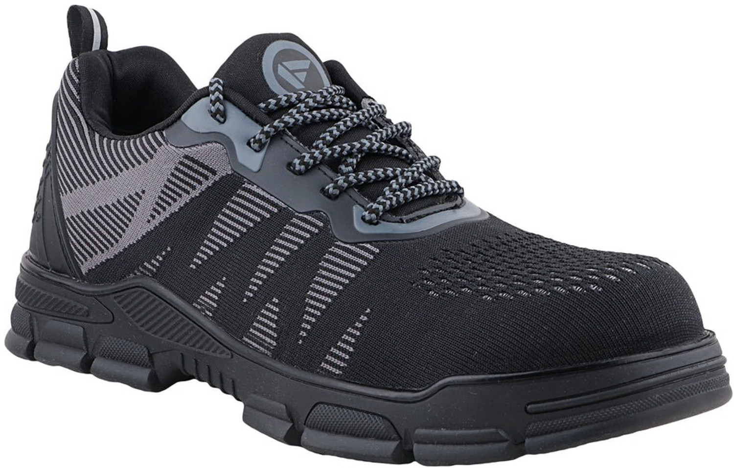 Image of FUEL Composite Toe Fabric Safety Shoe (Black, Grey, S1, Size 6)