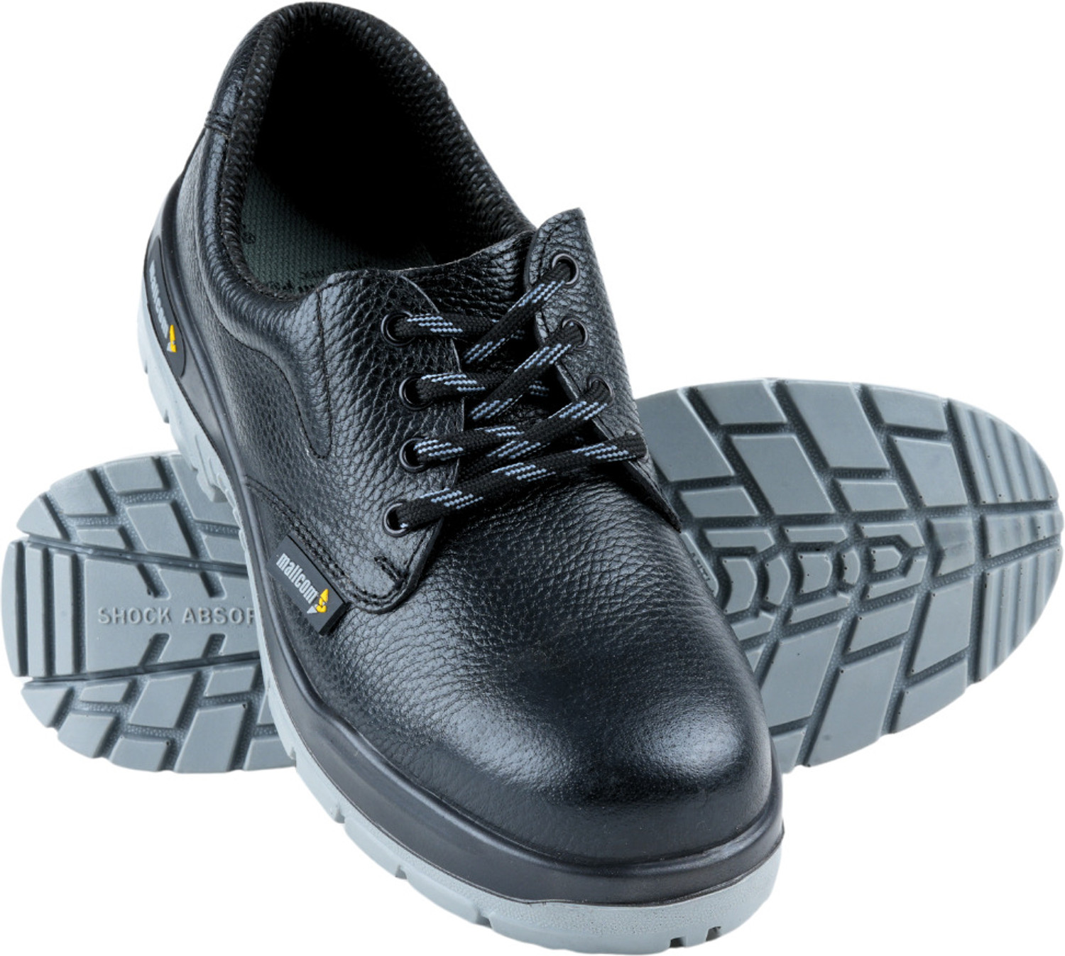 Image of Mallcom Steel Toe Nubuck Leather Safety Shoe (Khaki, S3, Size 10)