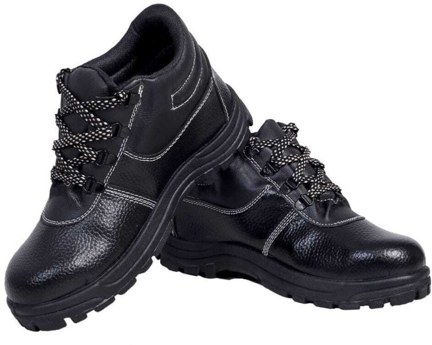 Image of SLT HUB Steel Toe Resin Safety Shoe (Black, S1, Size 6)