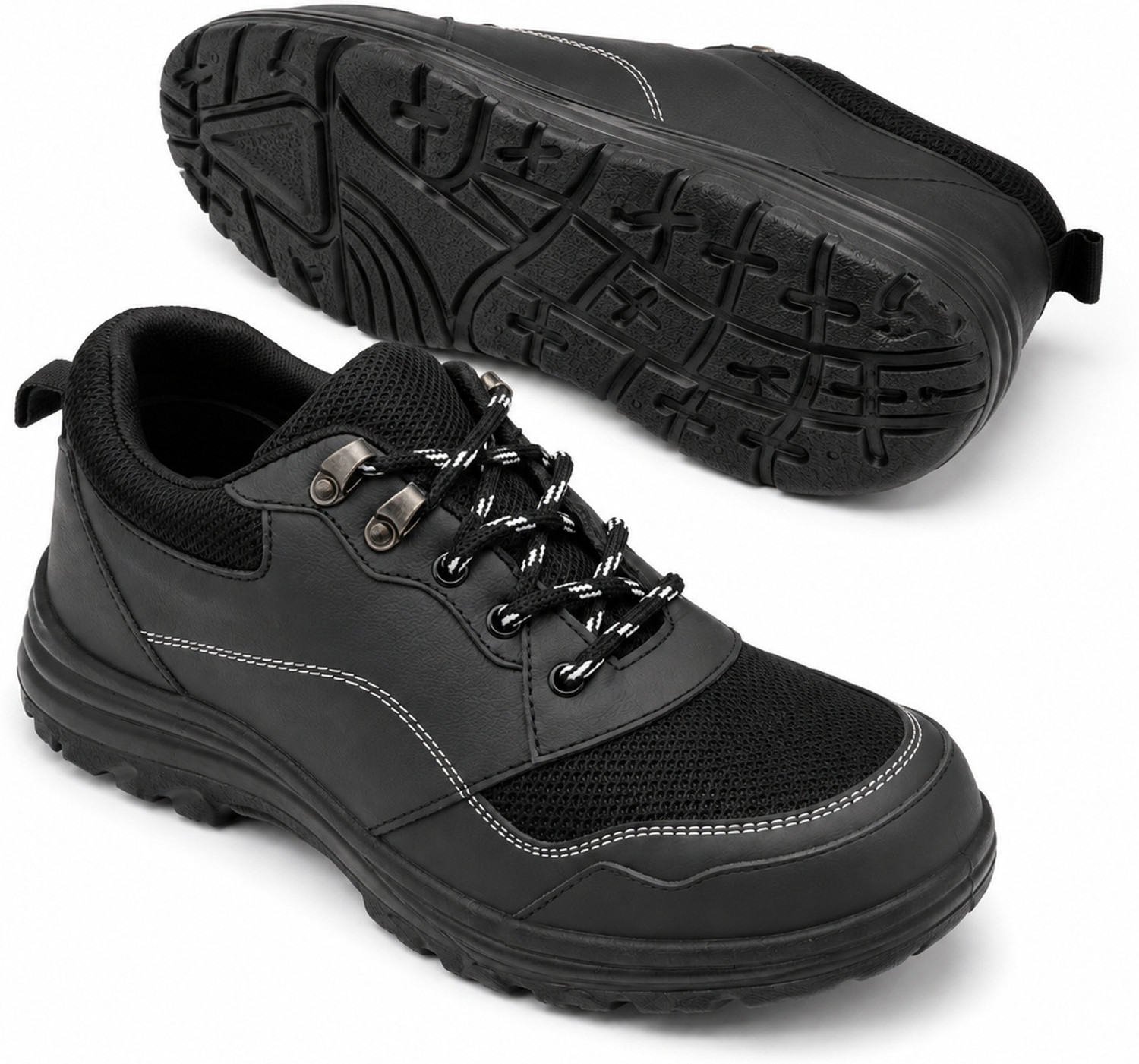 Image of Eego Italy Steel Toe Genuine Leather Safety Shoe (Beige, S1, Size 10)