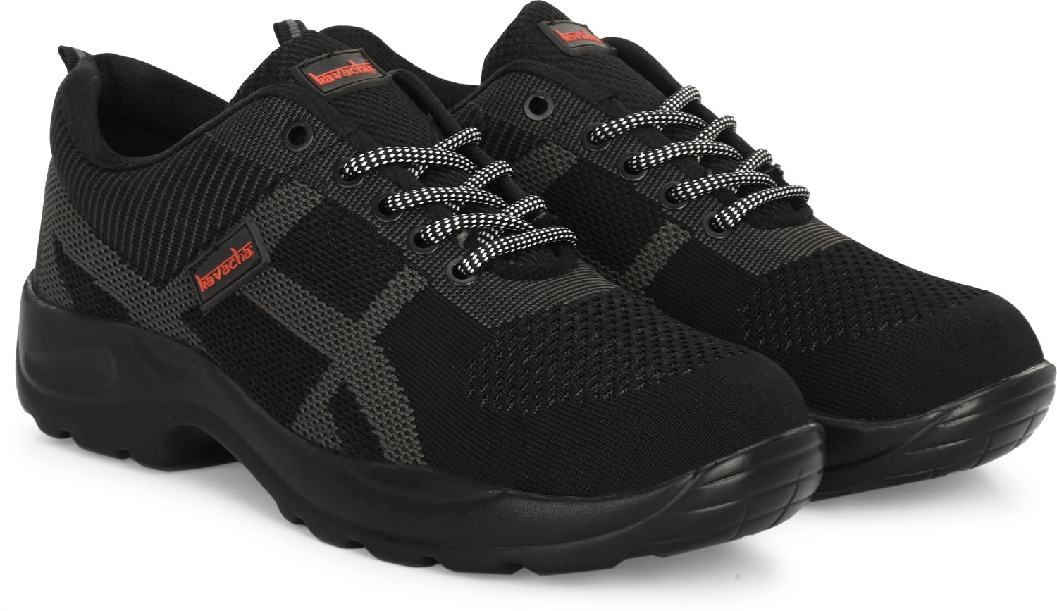 Image of Blackburn Steel Toe Leather Safety Shoe (Black, S1, Size 8)