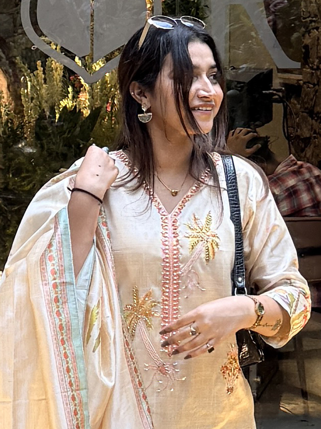 Image of ANSH JUHI Printed Kurta, Salwar & Dupatta Set