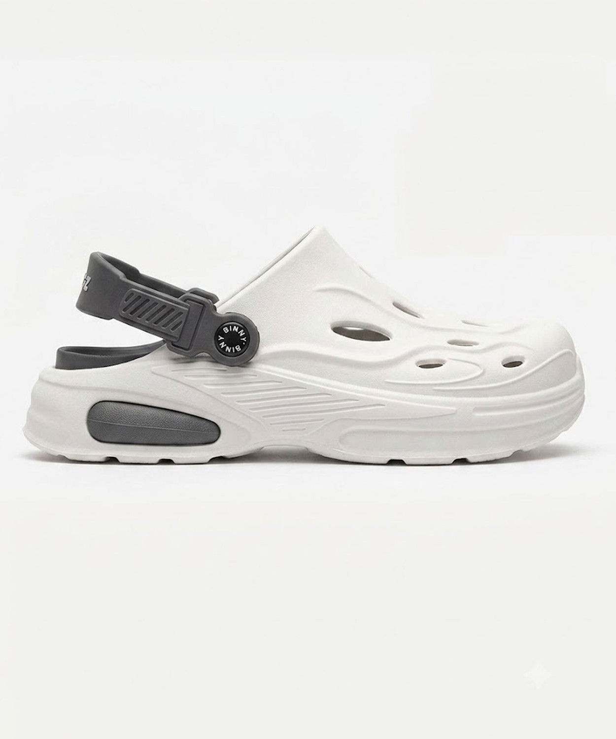 Image of CROCS Unisex Crocband Clogs Sandal (Grey , 12)