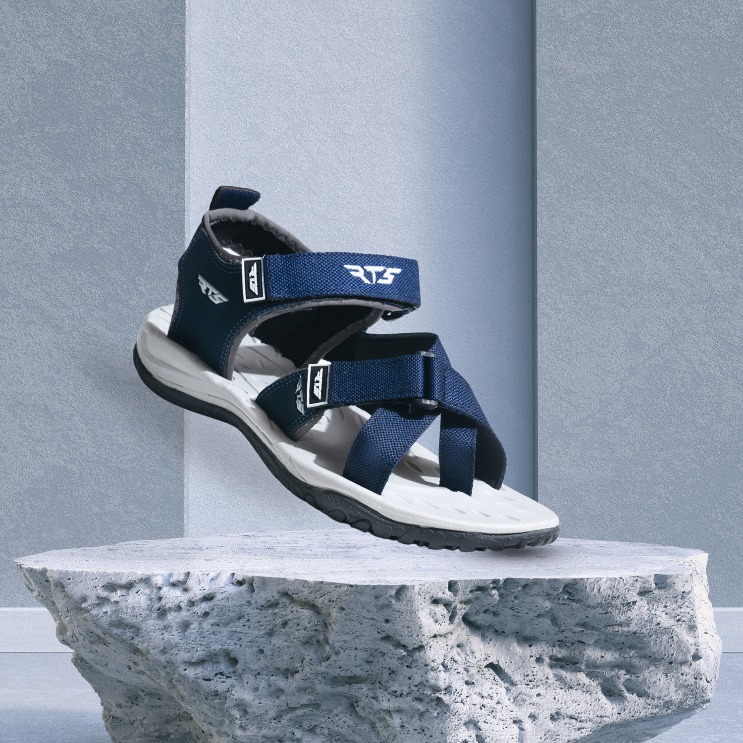 Image of RTS Men Sandal (Blue , 8)