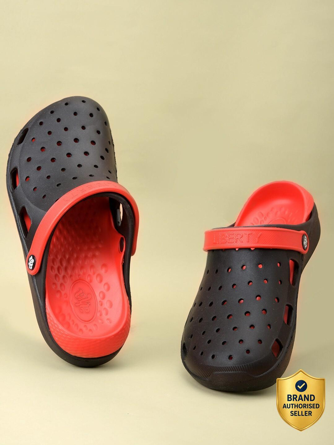 Image of Roadster Men Clogs Sandal (Red , 7)