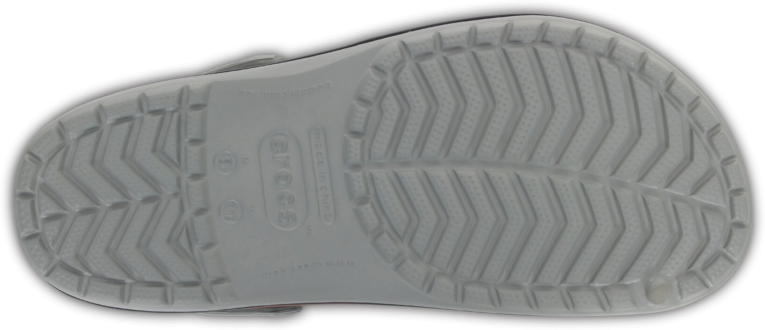 Image of CROCS Unisex Crocband Clogs Sandal (Grey , 12)