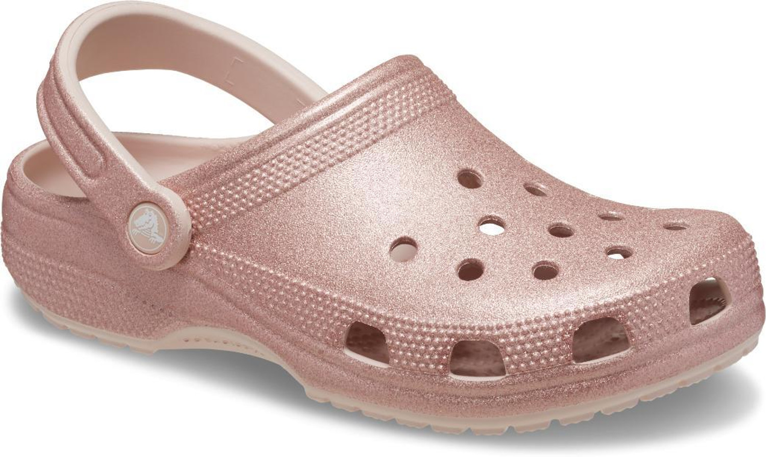 Image of CROCS Unisex Classic Glitter Casual Sandal (Pink , 5 UK /India)