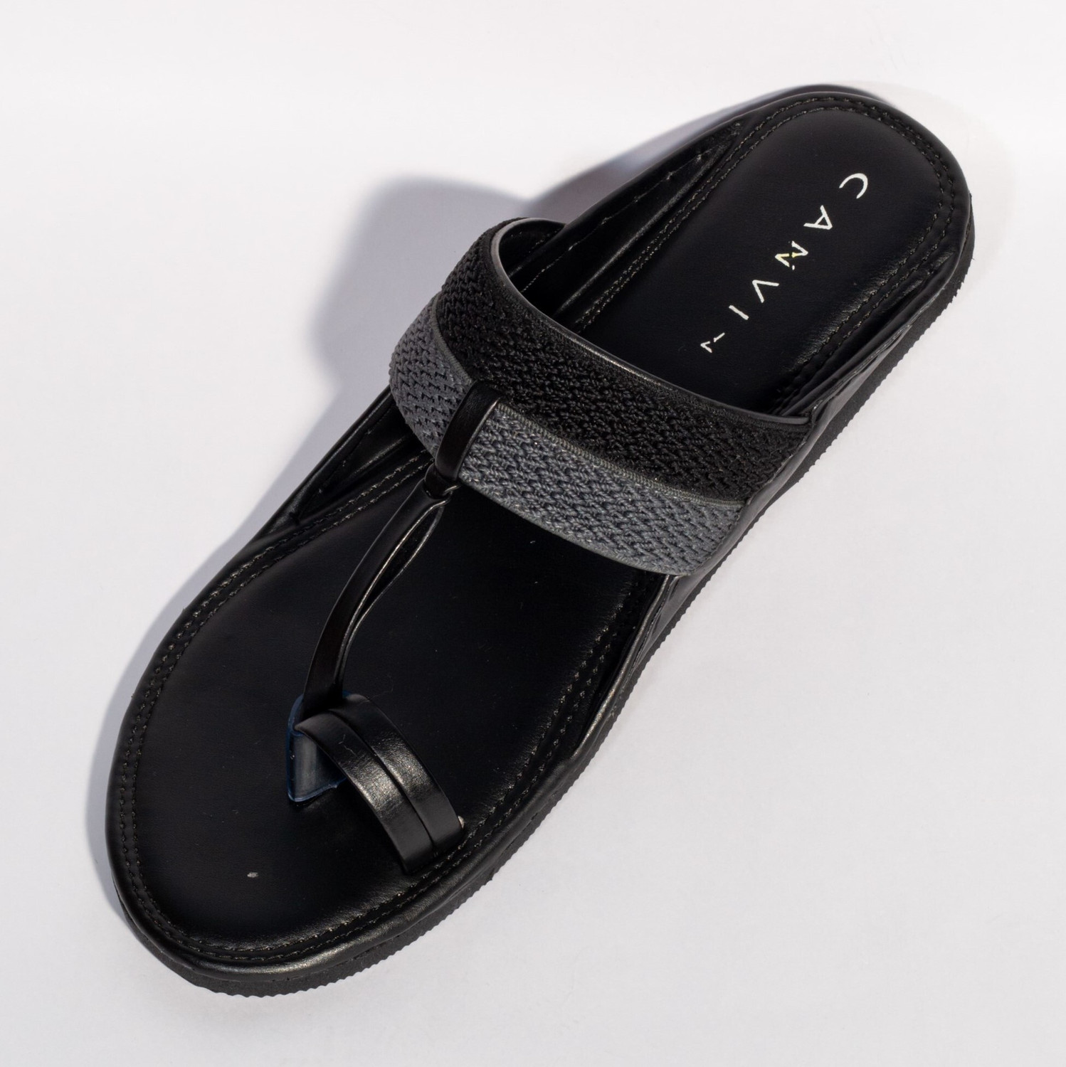 Image of Bata Men Sandal (Black , 7)