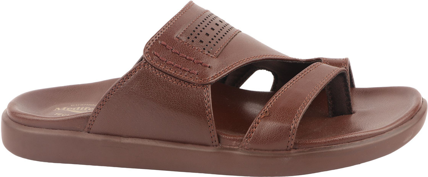 Image of MEDIFEET Men Sandal (Brown , 12)