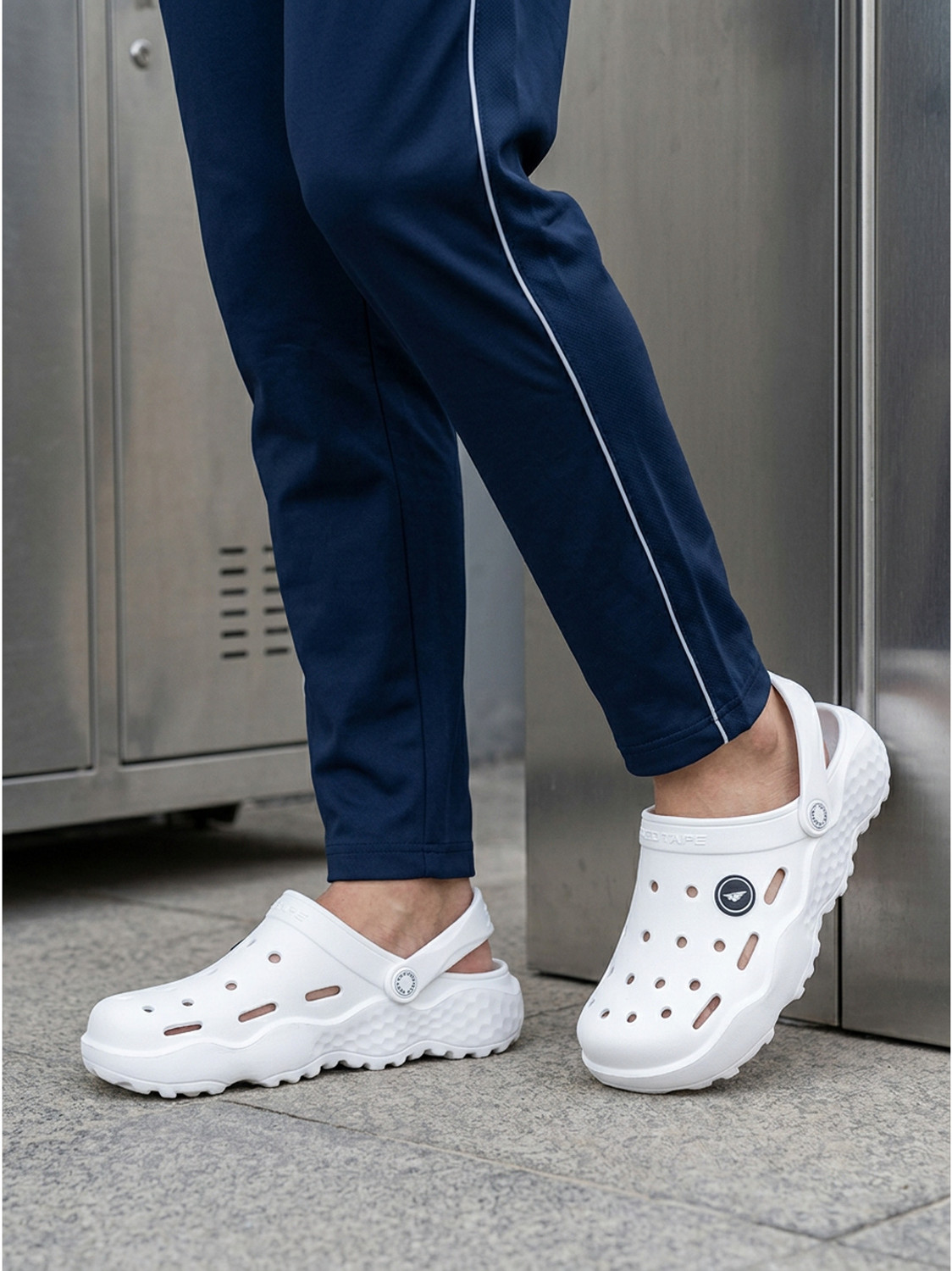 Image of RED TAPE Men Clogs Sandal (White , 11)