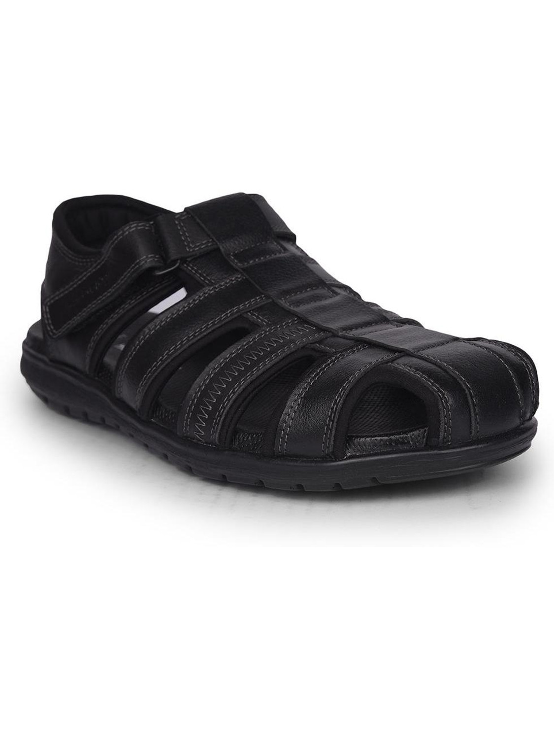 Image of WOODLAND Men Casual Sandal (Black , 11)