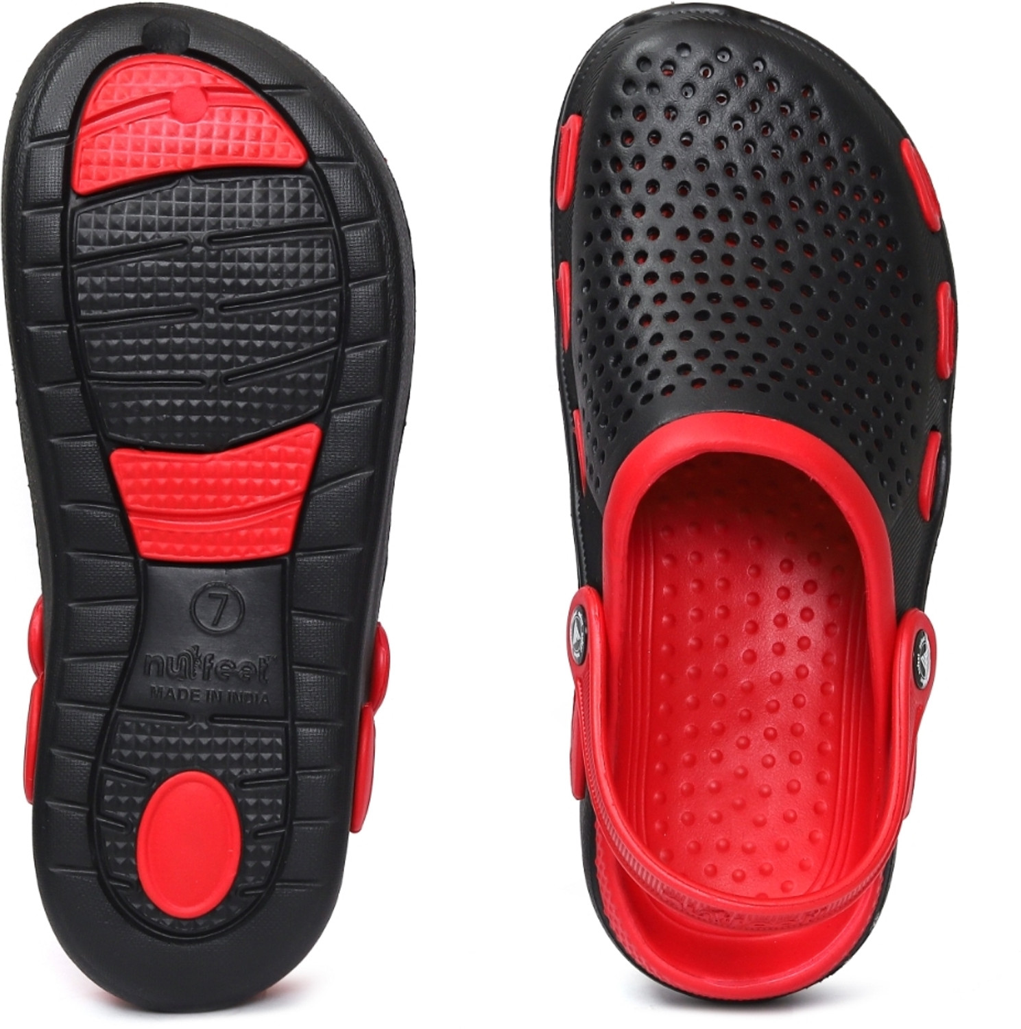 Image of CLYMB Men Clogs Sandal (Red , 10)