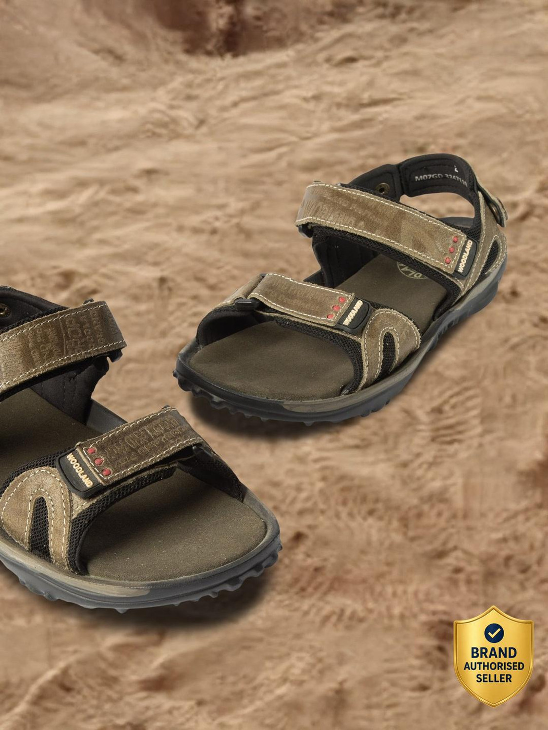 Image of WOODLAND Men Sandal (Blue , 11)
