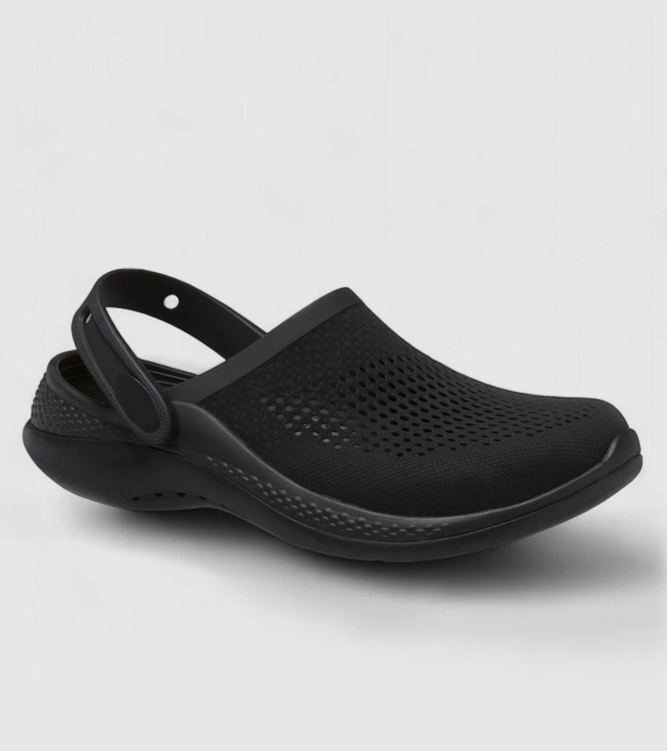 Image of Souk Men Clogs Sandal (Black , 8)