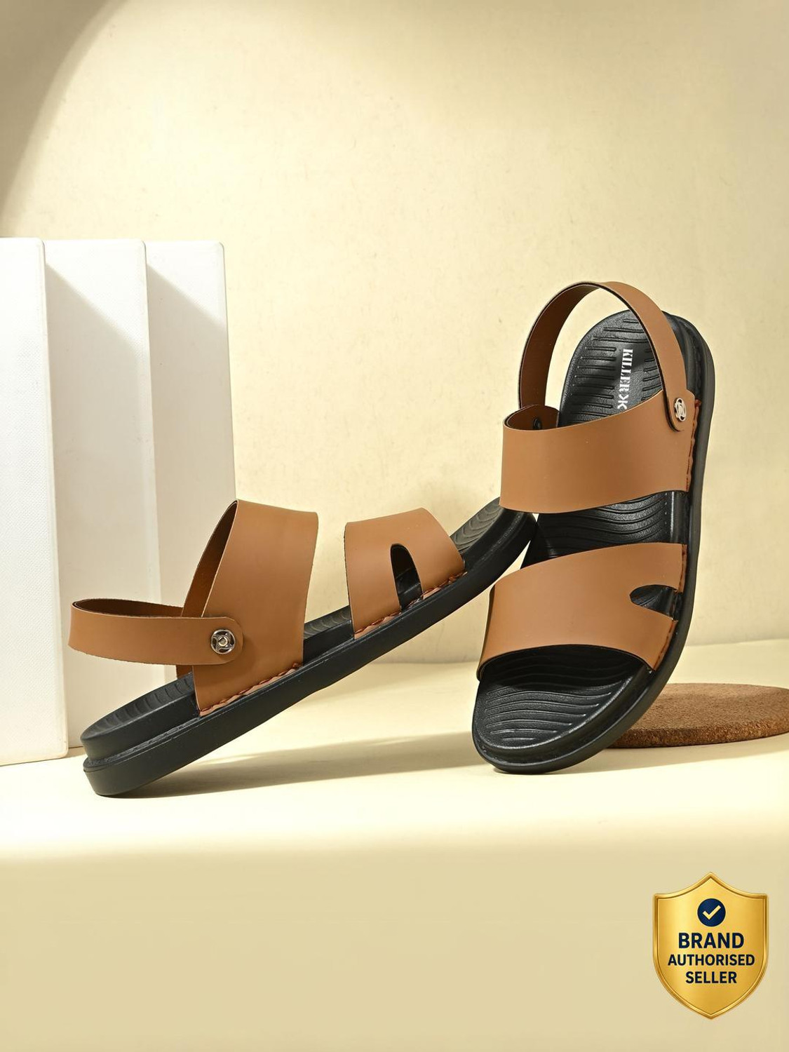 Image of KILLER Men Sandal (Tan , 9)