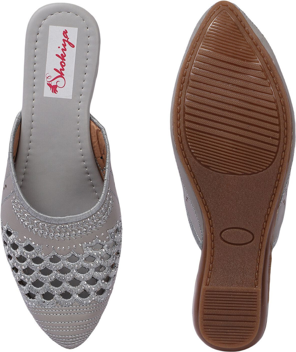 Image of VAN HEUSEN Women Bellies Sandal (Blue , 5)