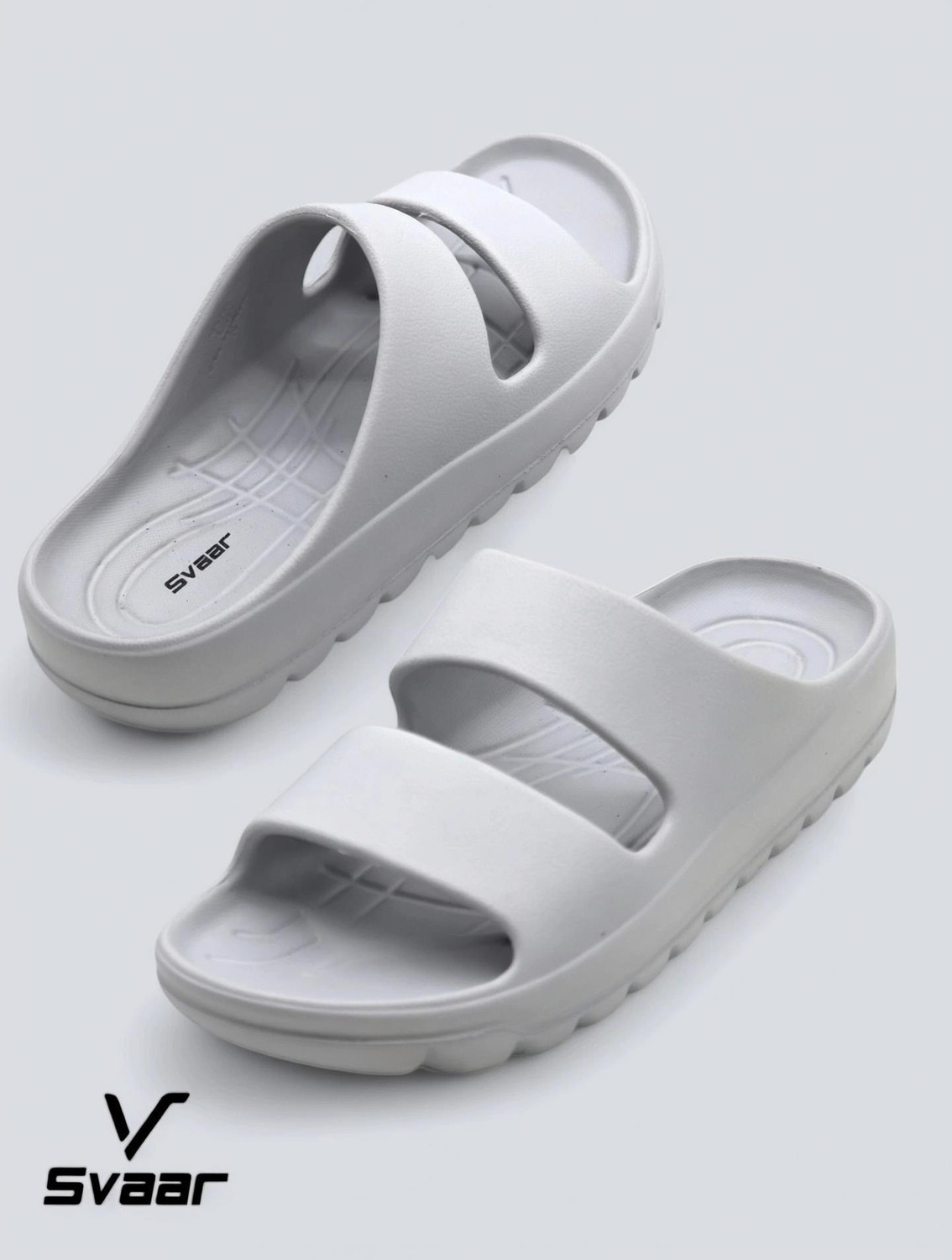 Svaar Men Gray Sandal - Image 1