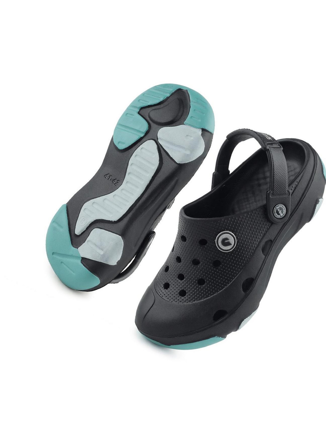 Image of EVOK Men Slippers (Grey , 10)