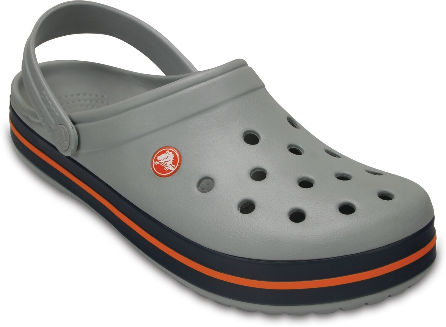 Image of CROCS Unisex Crocband Clogs Sandal (Grey , 12)