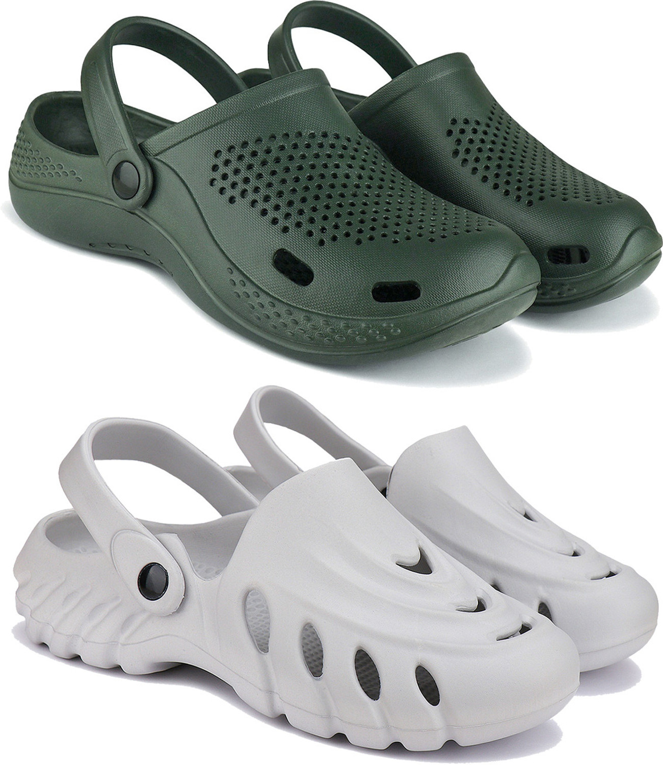 Image of HRX by Hrithik Roshan Men Clogs Sandal (Blue , 11)