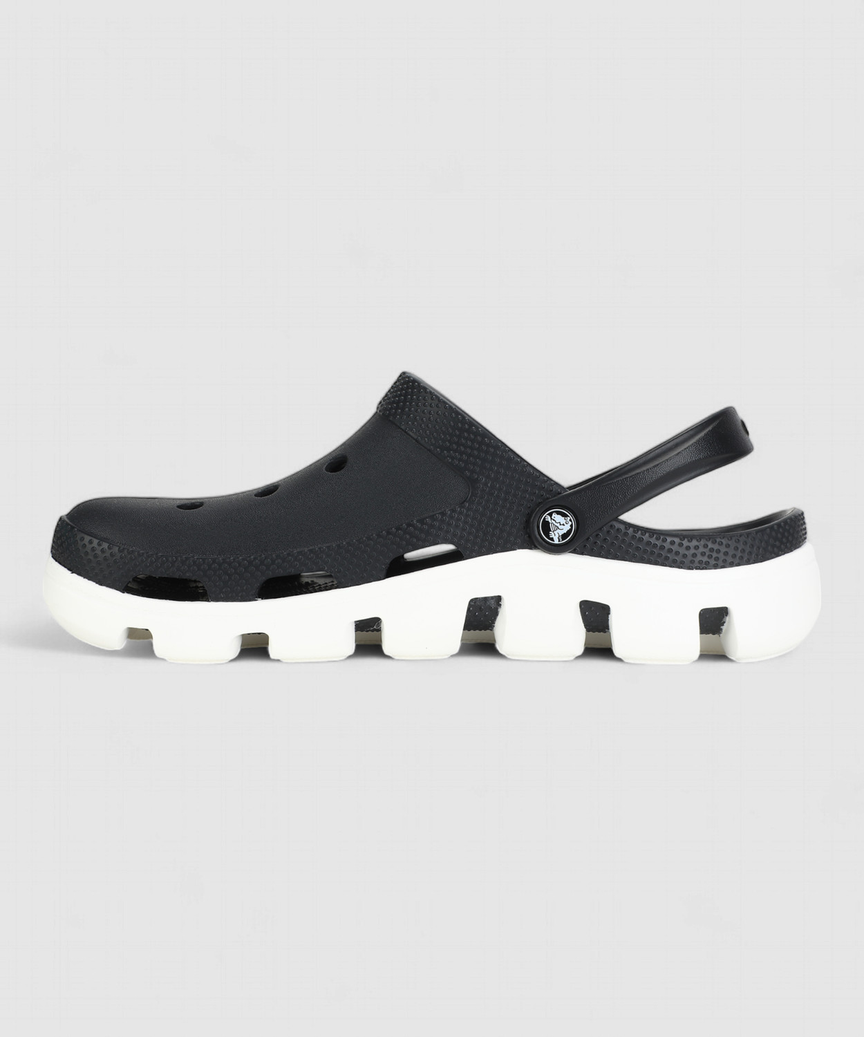 Image of CROCS Unisex Duet Max II Clogs Sandal (Black , 9 UK /India)