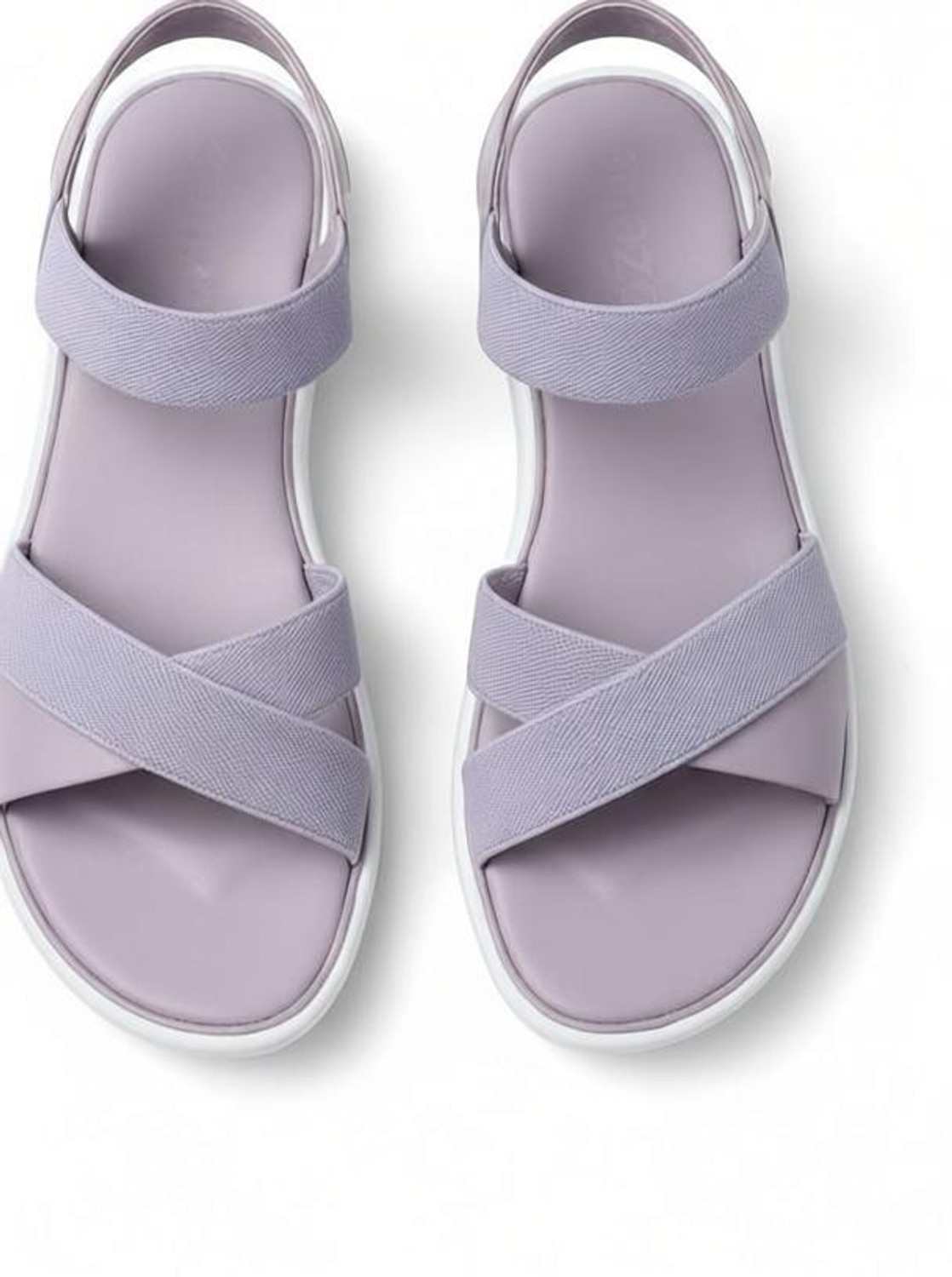 Image of Alina Footwear Women Flats Sandal (Purple , 7)