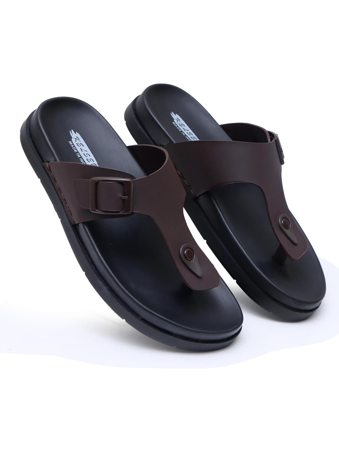 Image of Pampy Angel Men Sandal (Brown , 9)