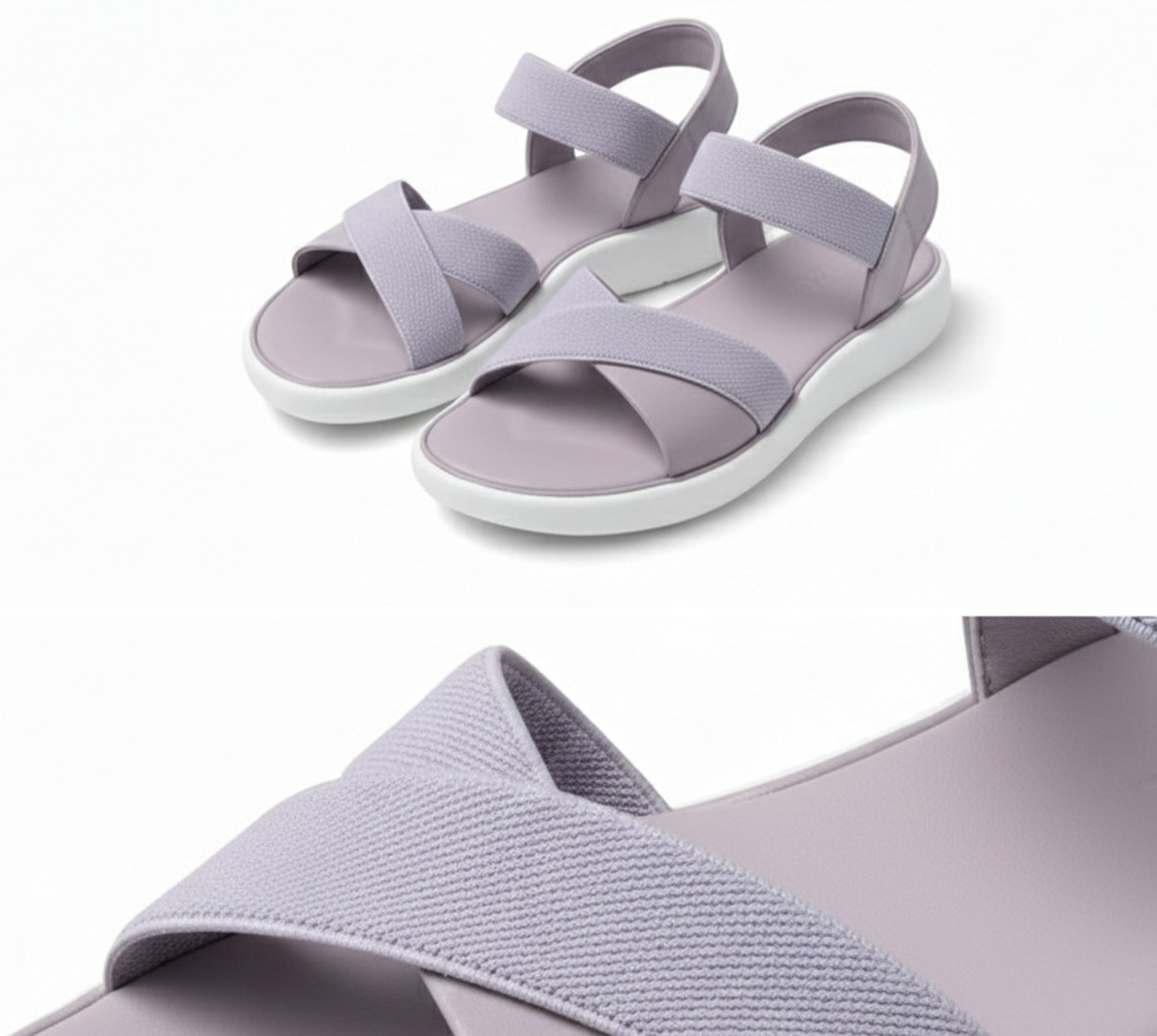 Image of Alina Footwear Women Flats Sandal (Purple , 7)