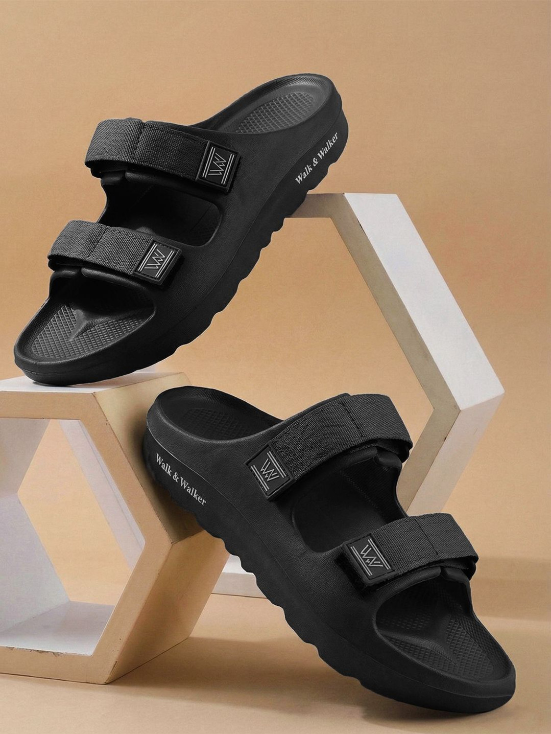 Image of Lakhani Aashirwad Men Sandal (Navy , 10)