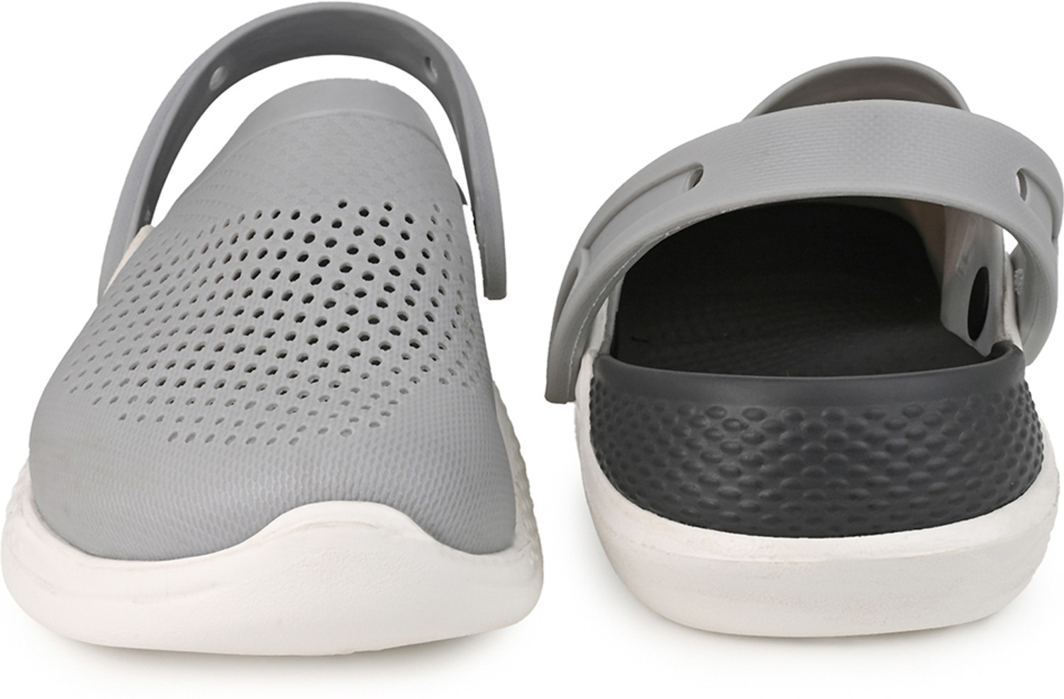 Image of Dr.Puresoft Men Clogs Sandal (Grey , 12)