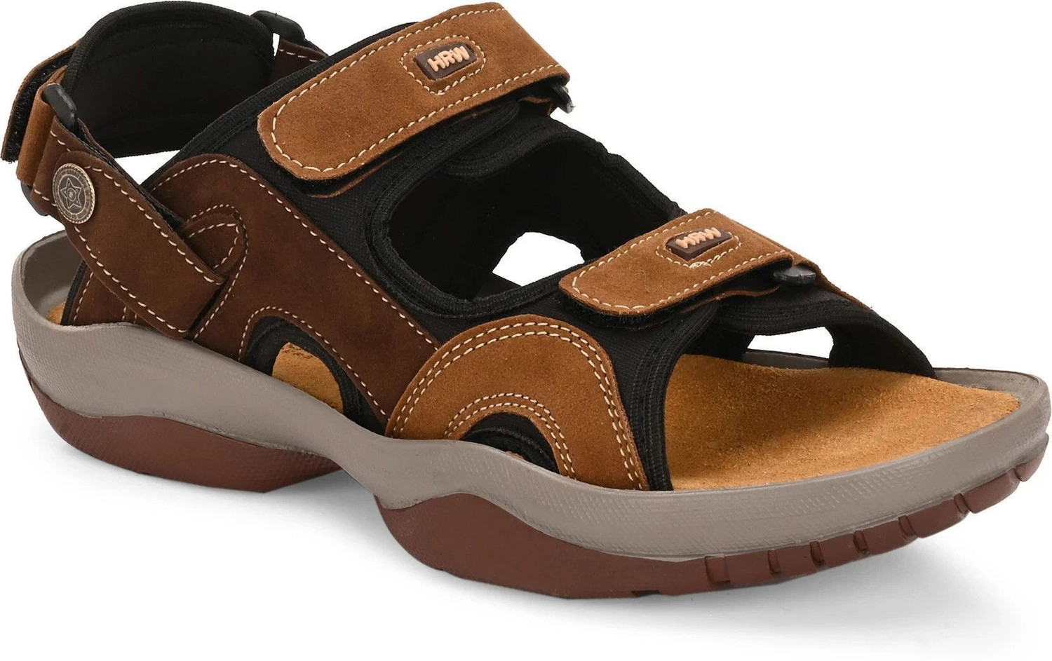 Image of Sparx Men Sports Sandal (Black , 7)
