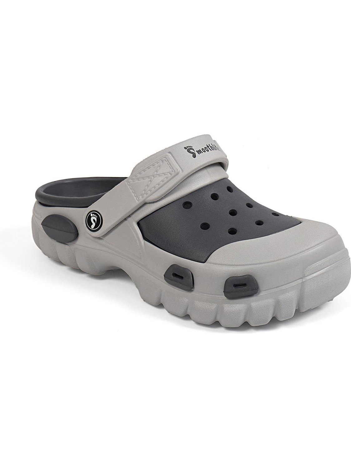 Image of Kraasa Men Clogs Sandal (Black , 12)