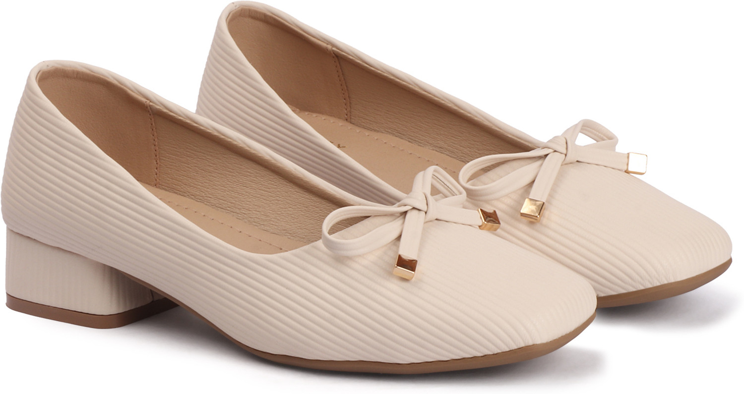 Image of STEFFY Women Heels Sandal (Off White , 5)