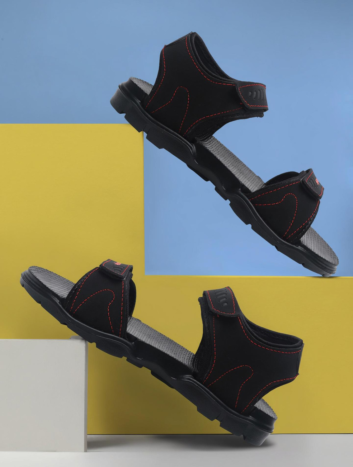 Image of Ukansu Men Sports Sandal (Black , 10)