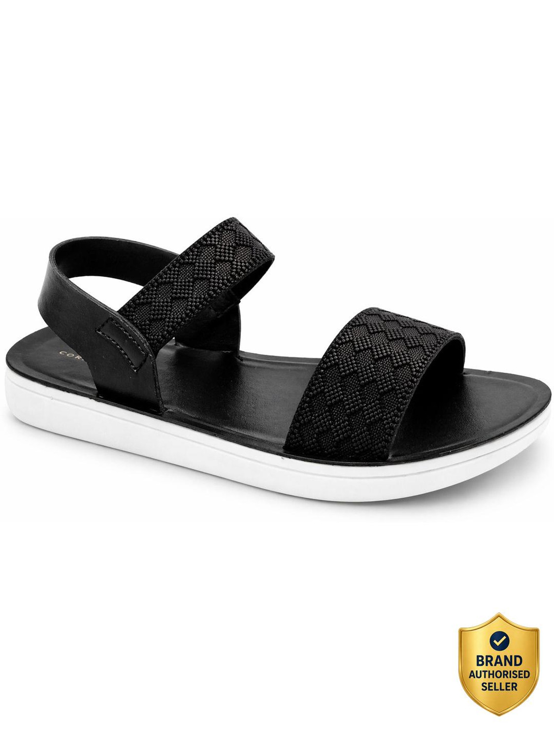 Image of Bata Women Casual Sandal (Black , 8)